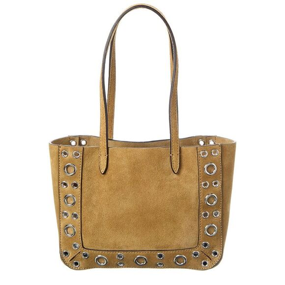 Valentino Nellcote Mini Suede Tote, Brown - Picture 2 of 4
